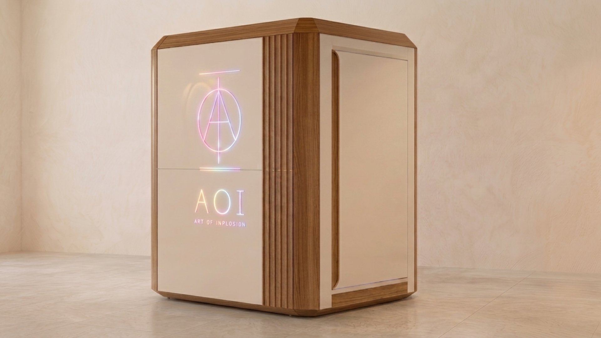 The AOI chamber, door closed